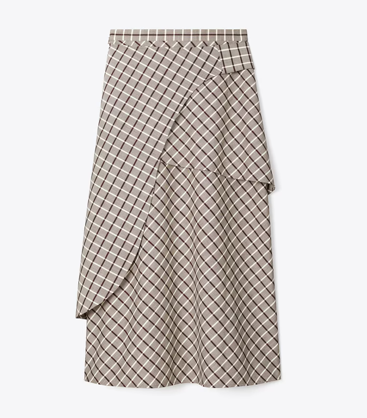 Wool Wrap Skirt