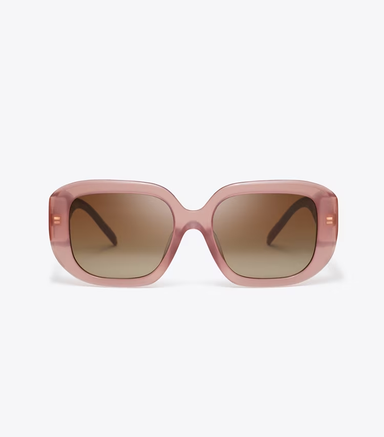 T Monogram Geometric Sunglasses