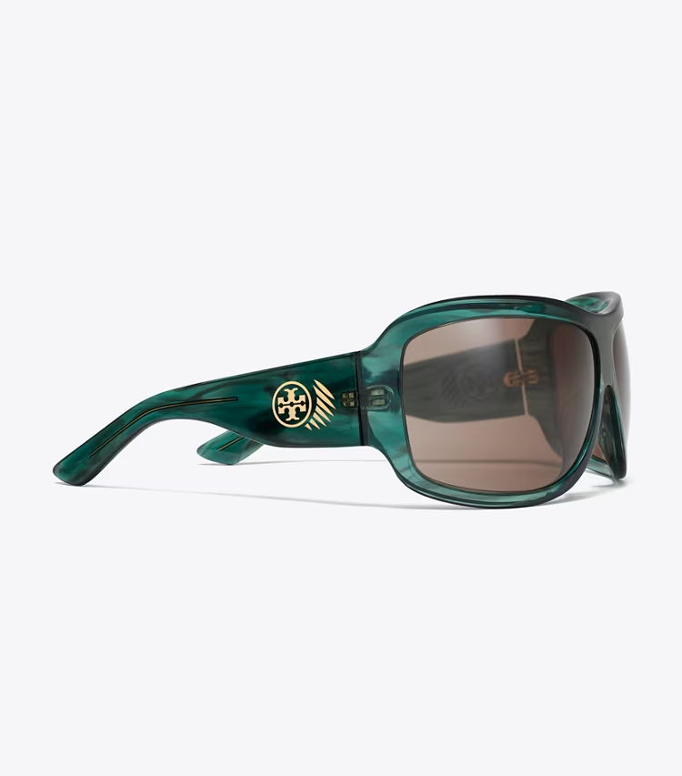 Runway Wrap Sunglasses - Image 2