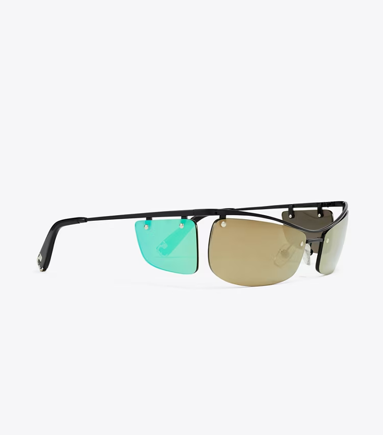 Double-Lens Runway Sunglasses - Image 2