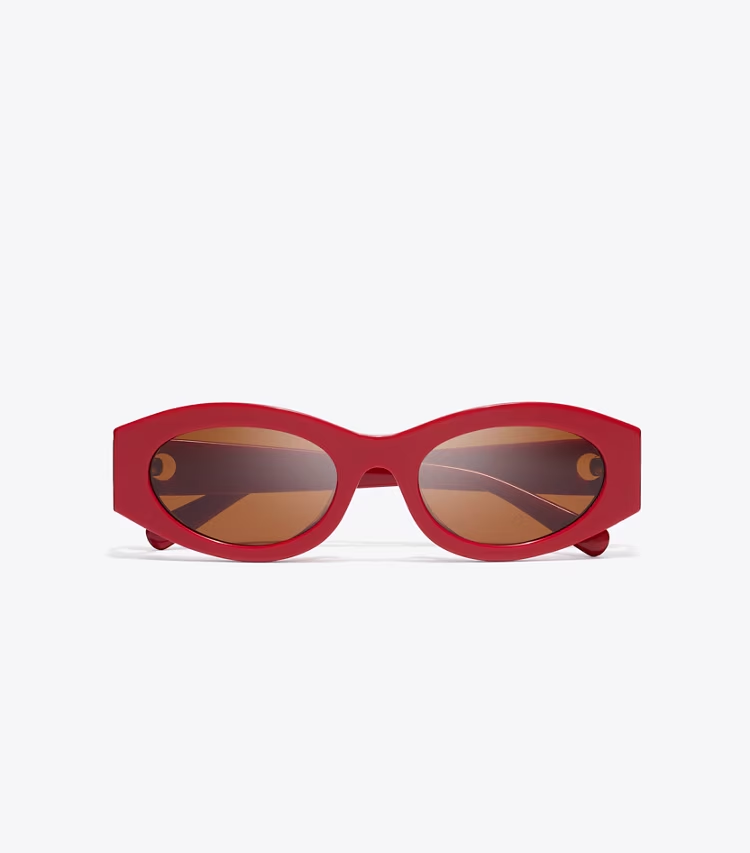 Pierced Oval Sunglasses - Image 3