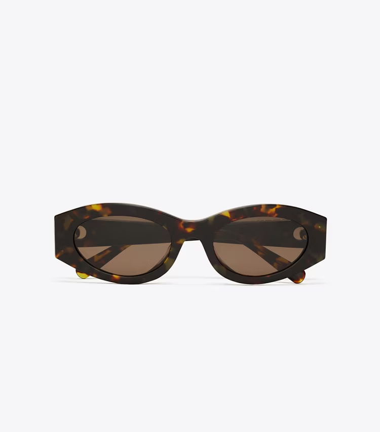 Pierced Oval Sunglasses - Image 3