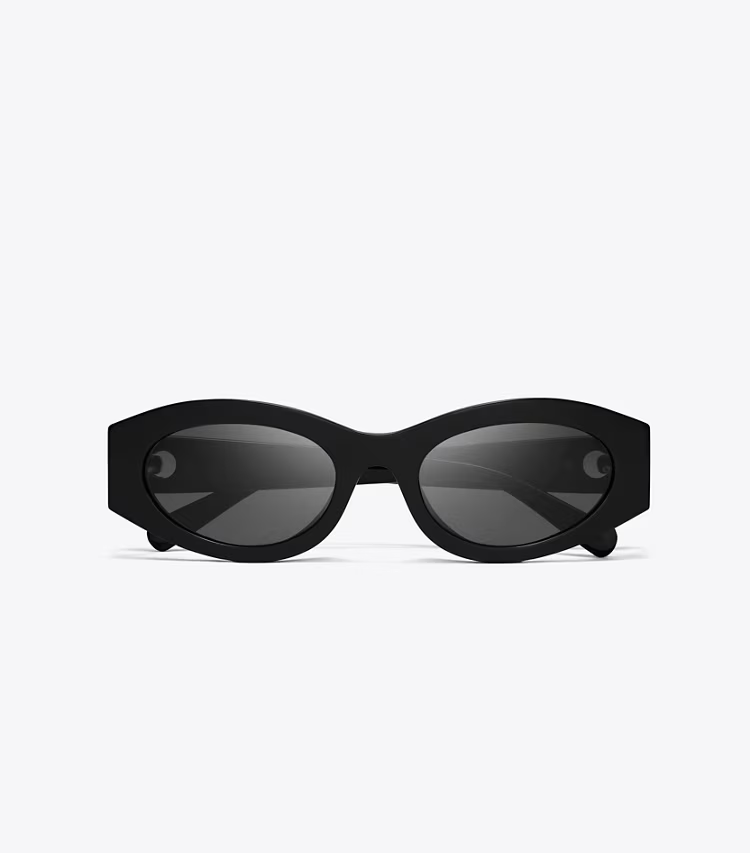 Pierced Oval Sunglasses - Image 3