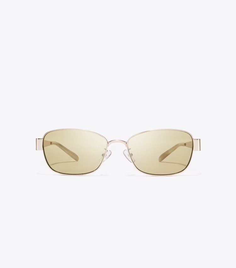 Miller Metal Rectangle Sunglasses