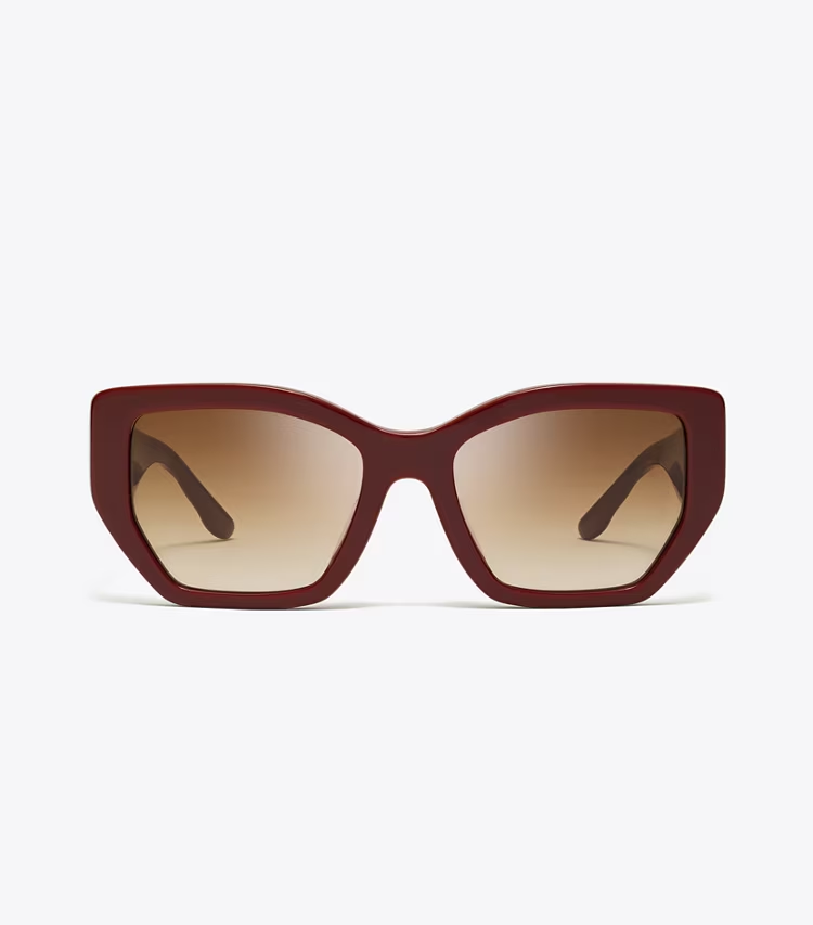 Kira Oversized Geometric Sunglasses