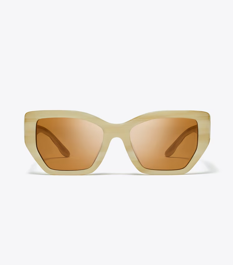 Kira Oversized Geometric Sunglasses