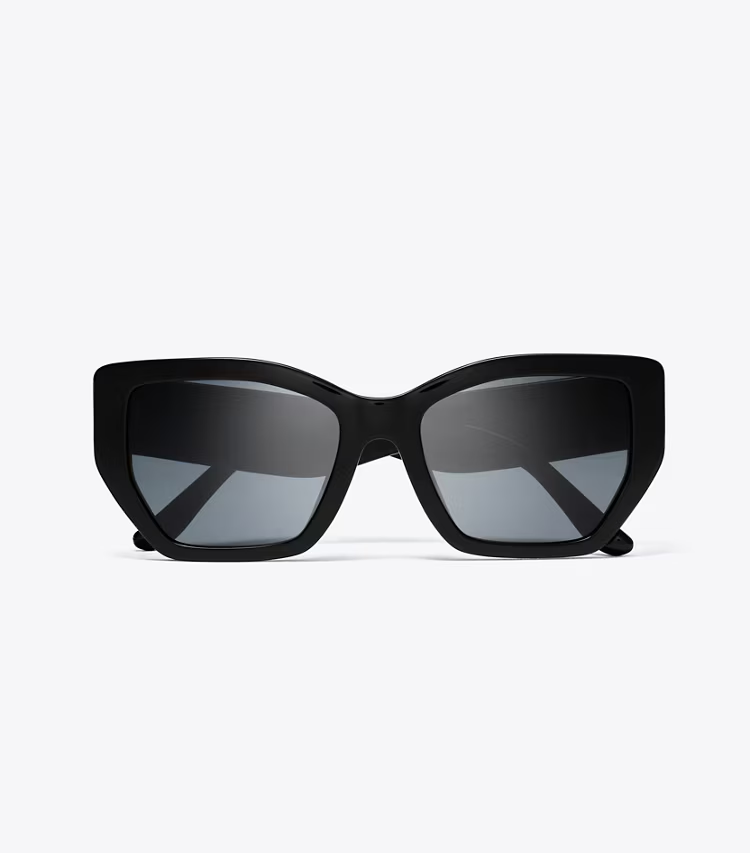 Kira Oversized Geometric Sunglasses - Image 3