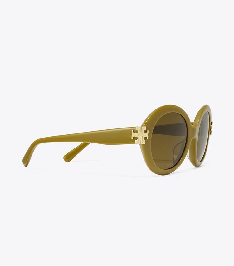 Eleanor Oval Sunglasses - Image 2
