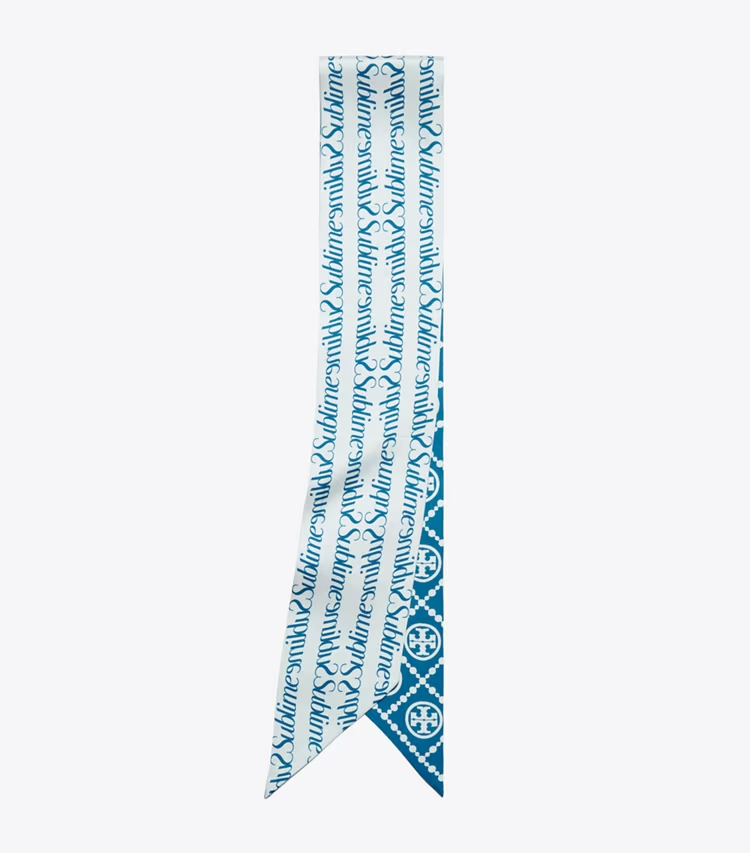 T Monogram Sublime Ribbon Tie - Image 3