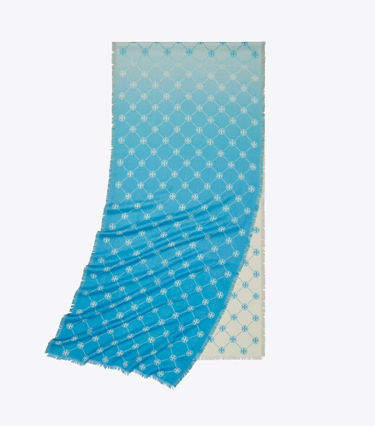 T Monogram Oblong Scarf - Image 3