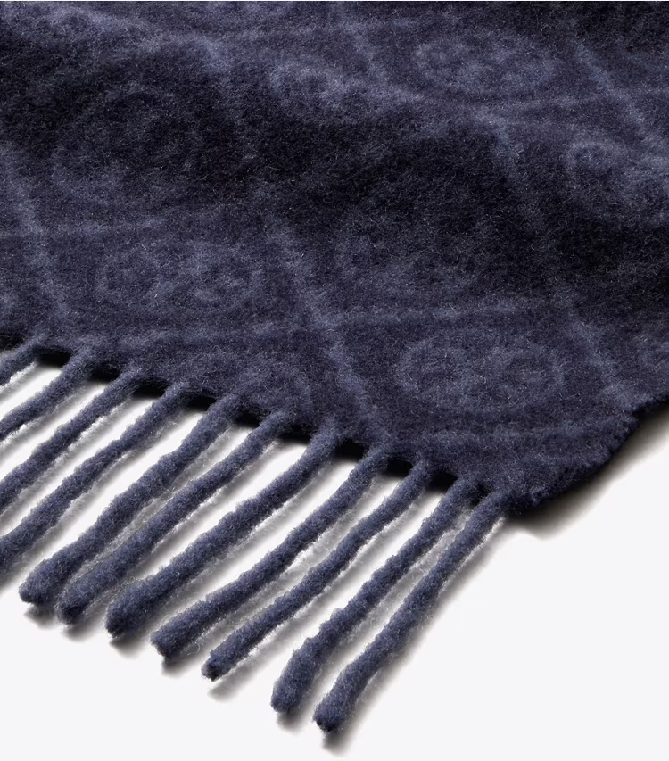 T Monogram Oblong Scarf - Image 2