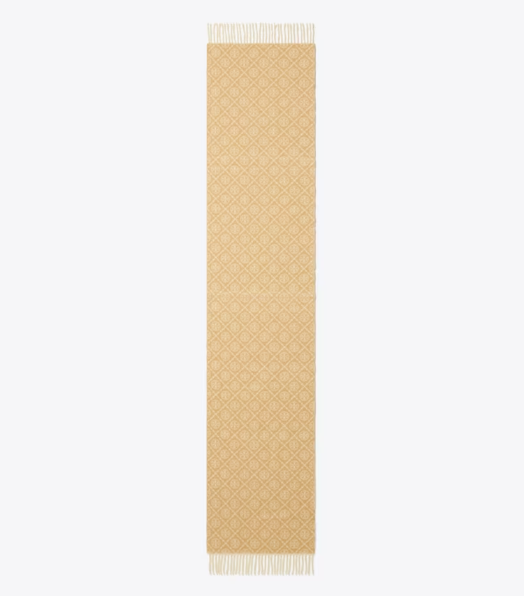 T Monogram Oblong Scarf