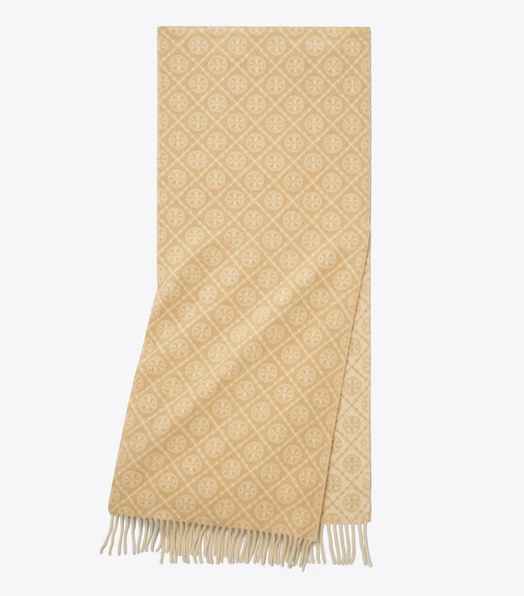 T Monogram Oblong Scarf - Image 3