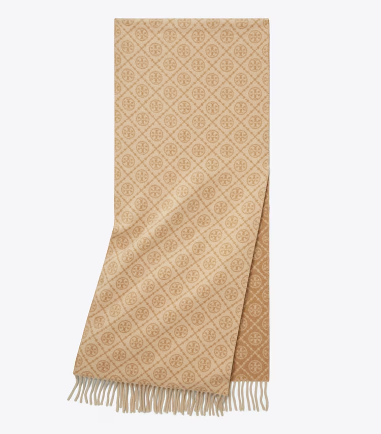 T Monogram Oblong Scarf - Image 3
