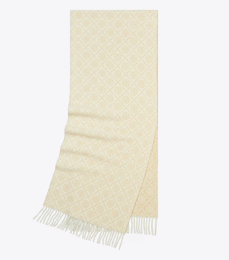 T Monogram Oblong Scarf - Image 3