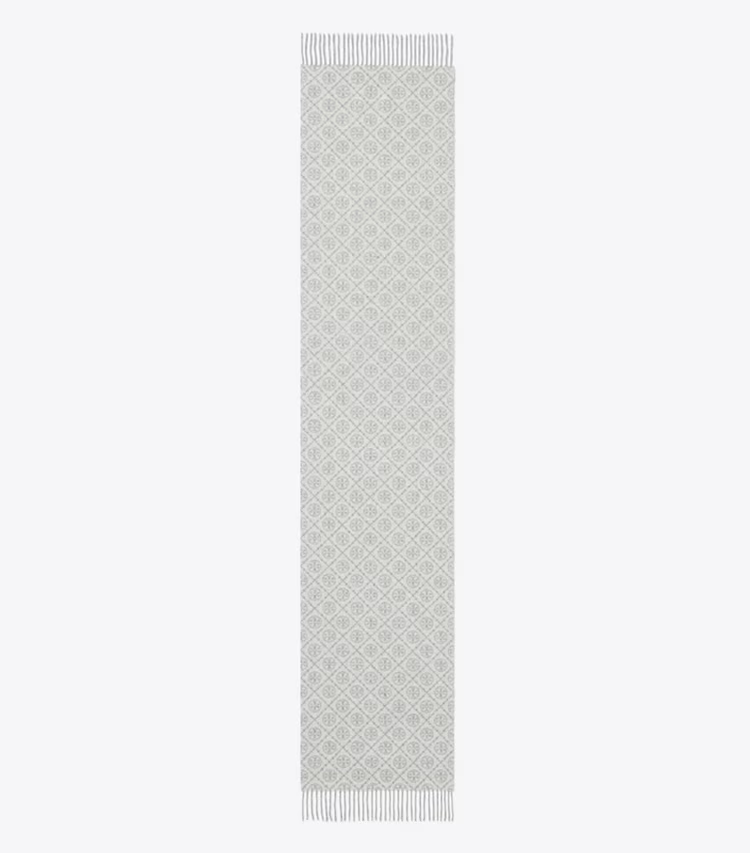 T Monogram Oblong Scarf