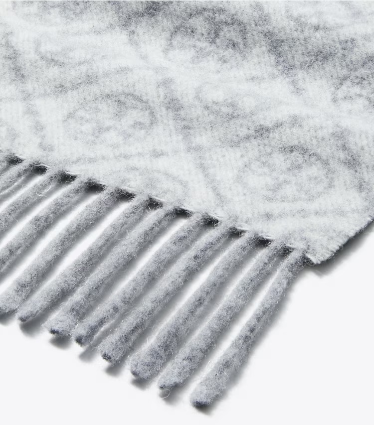 T Monogram Oblong Scarf - Image 2