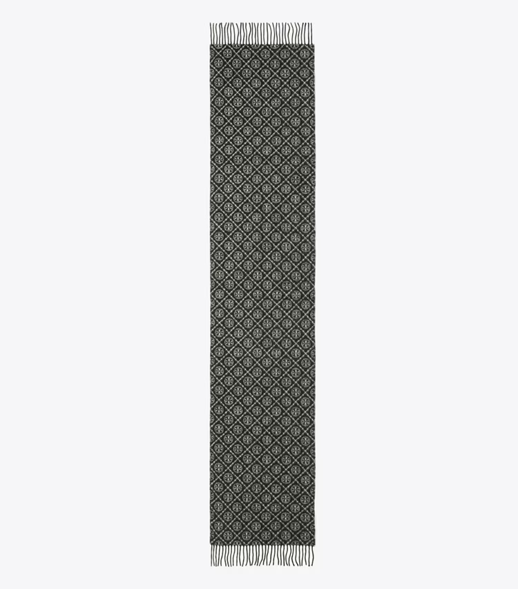 T Monogram Oblong Scarf
