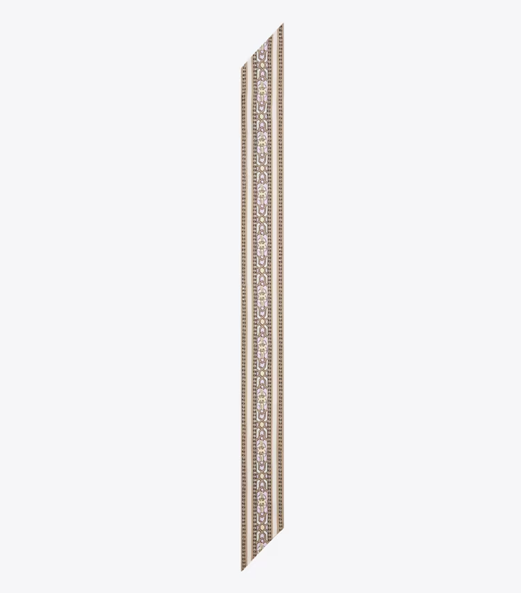 T Monogram Deco Ribbon Tie