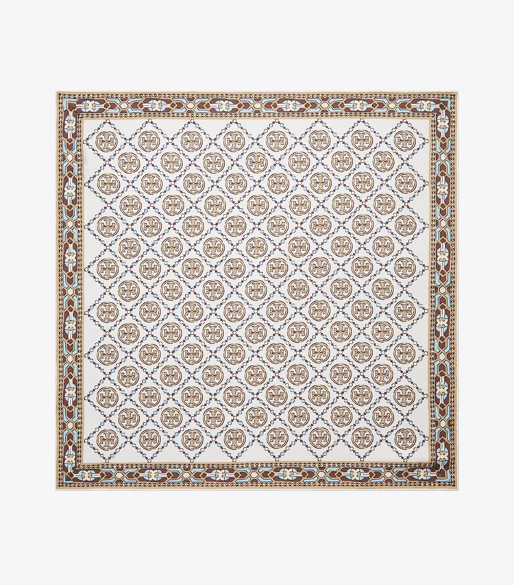 Deco T Monogram Neckerchief