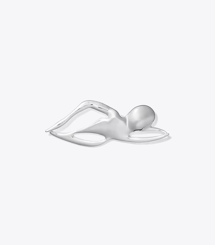 Swimmer Brooch