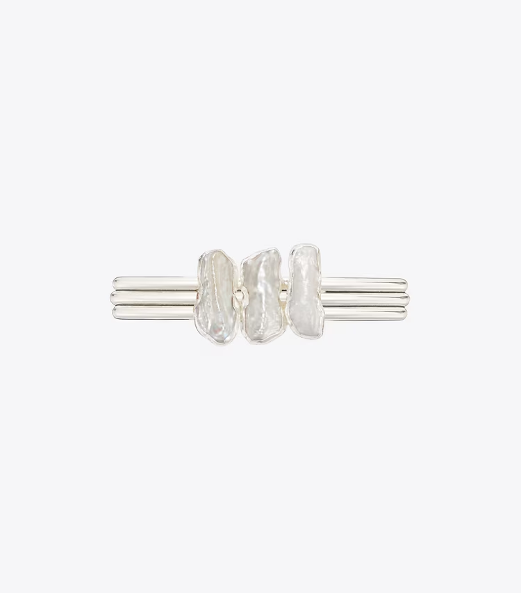 Runway Stacked Pearl Pin