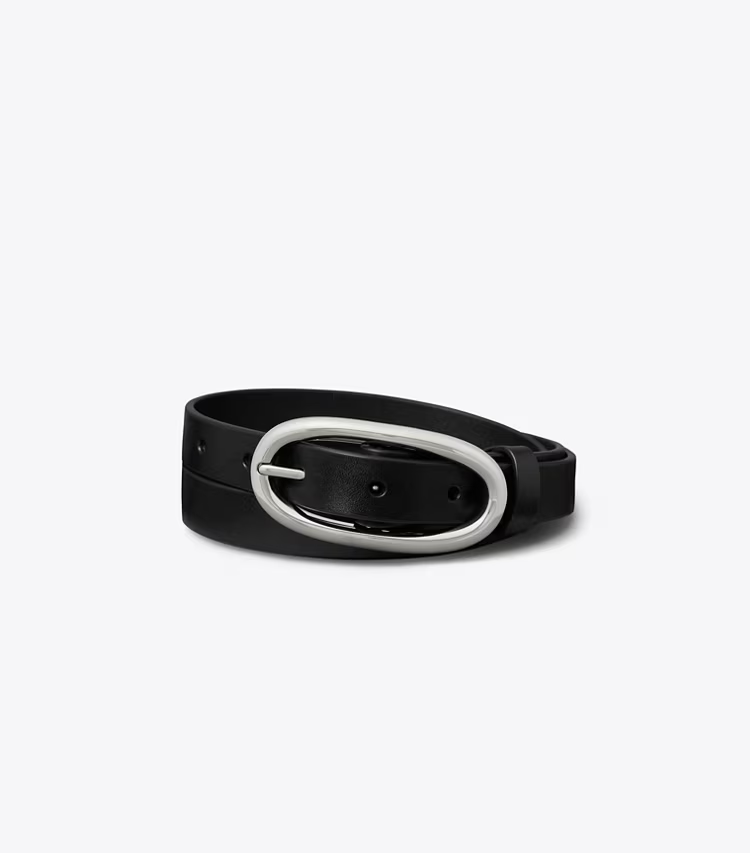 Large Pierced Buckle Belt