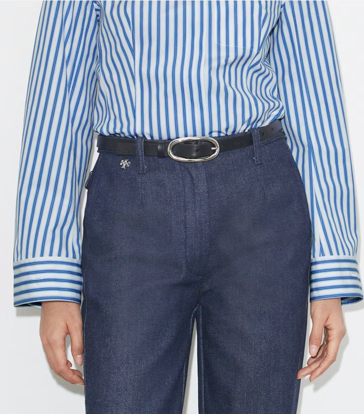 Large Pierced Buckle Belt - Image 3