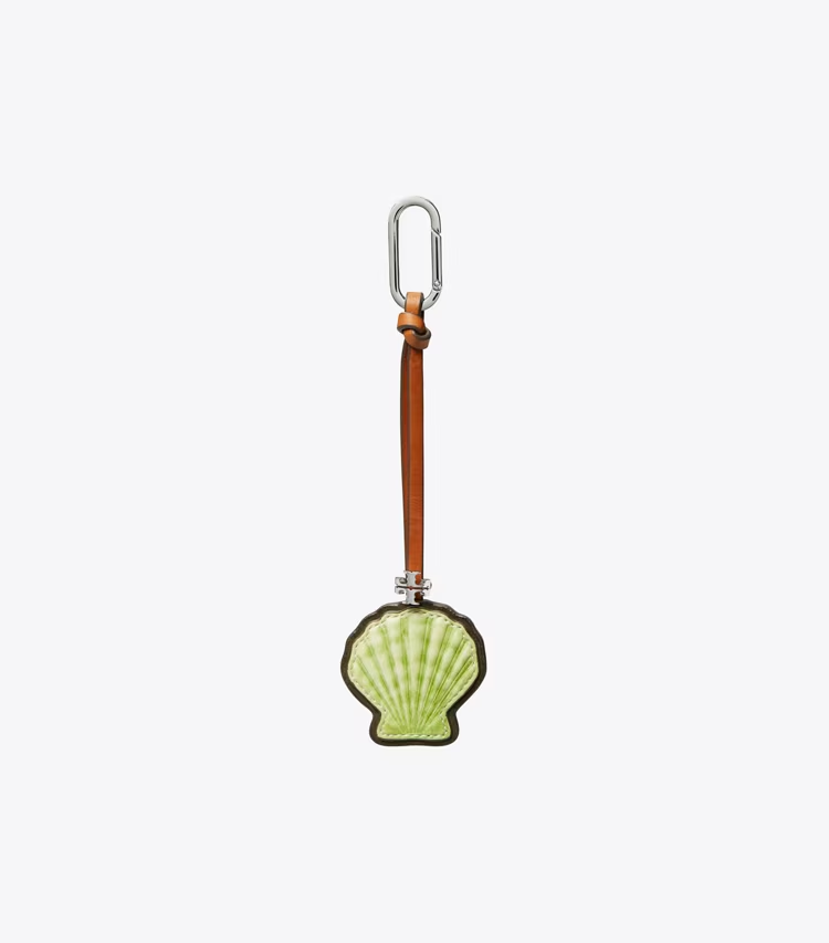 Leather Shell Bag Charm