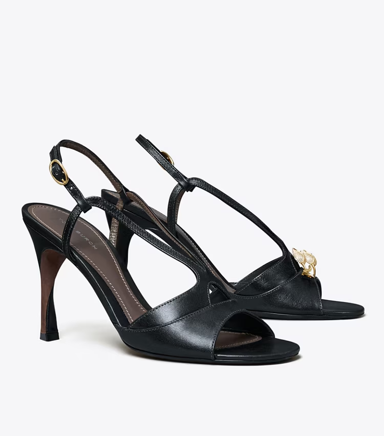 Twisted Heel Sandal