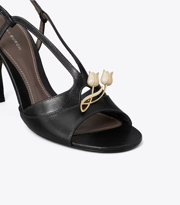 Twisted Heel Sandal - Image 4
