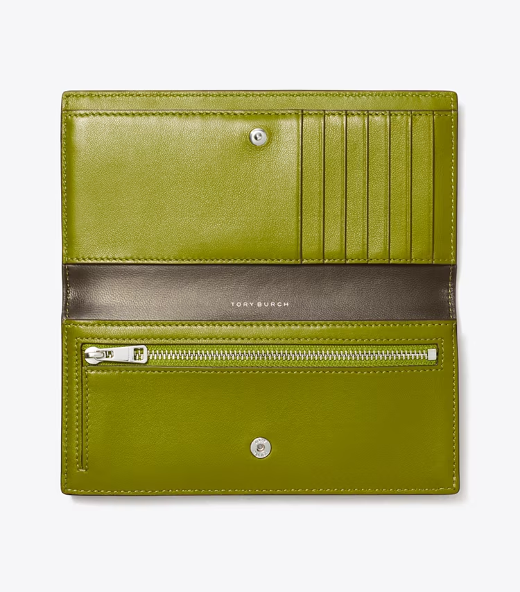 T Pebbled Slim Wallet - Image 3