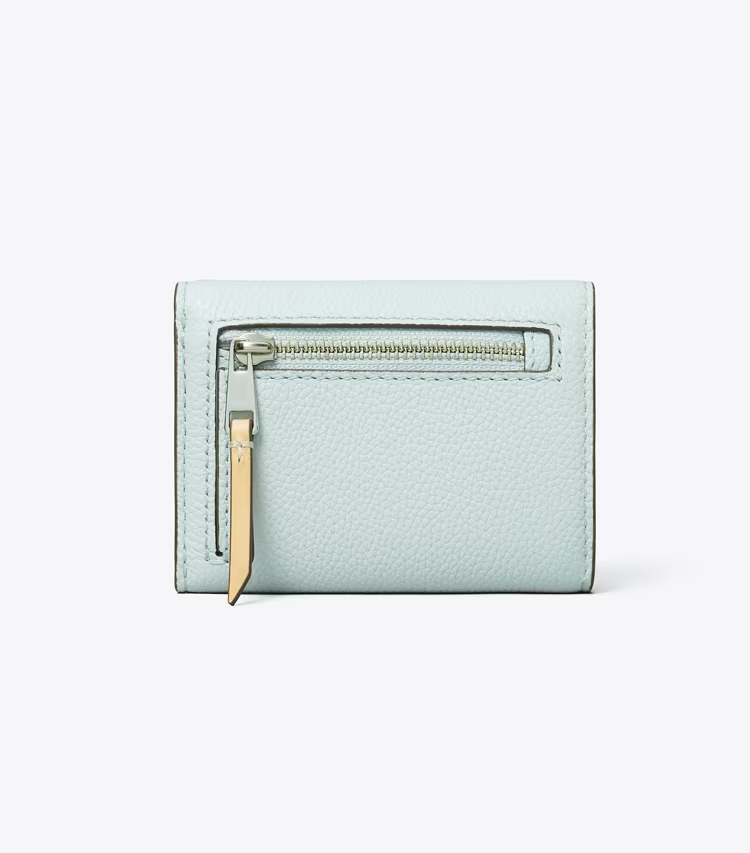 T Monogram Pebbled Small Envelope Wallet - Image 3