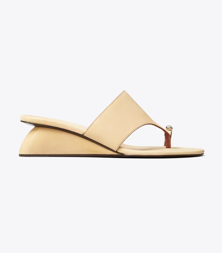 Pierced Wedge Sandal - Image 3