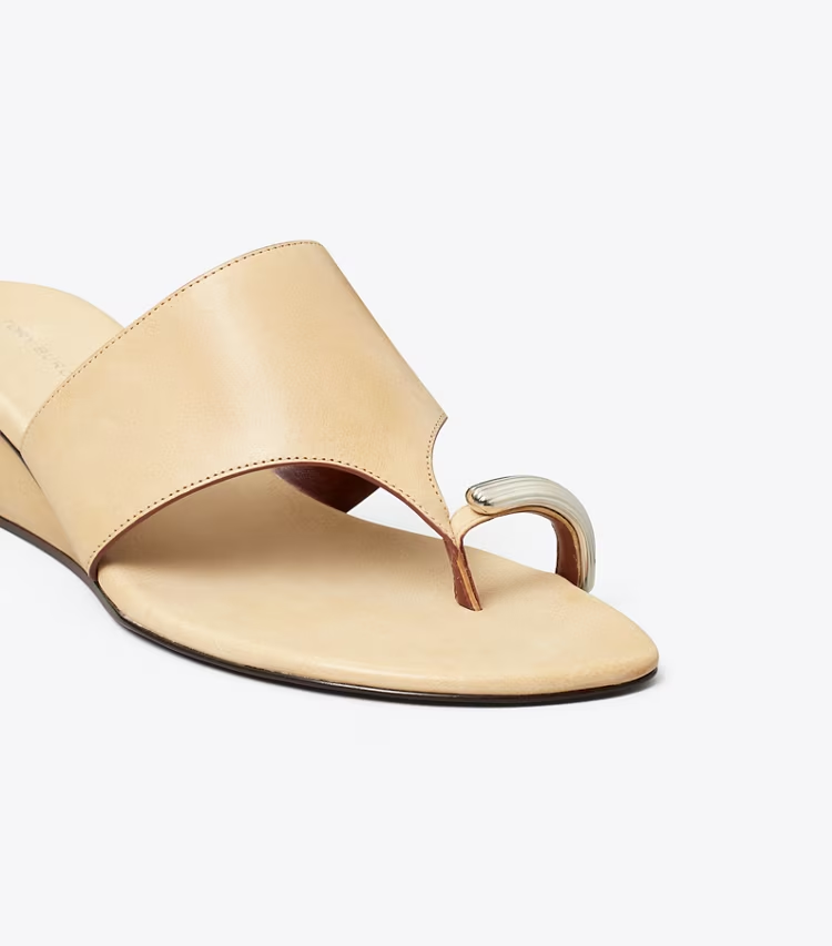 Pierced Wedge Sandal - Image 4
