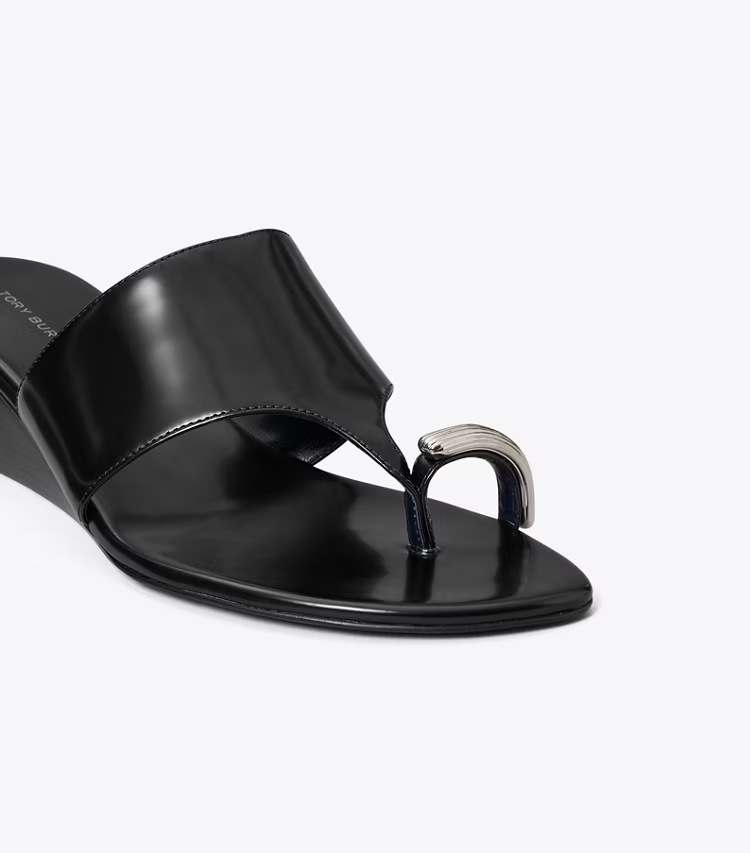 Pierced Wedge Sandal - Image 4