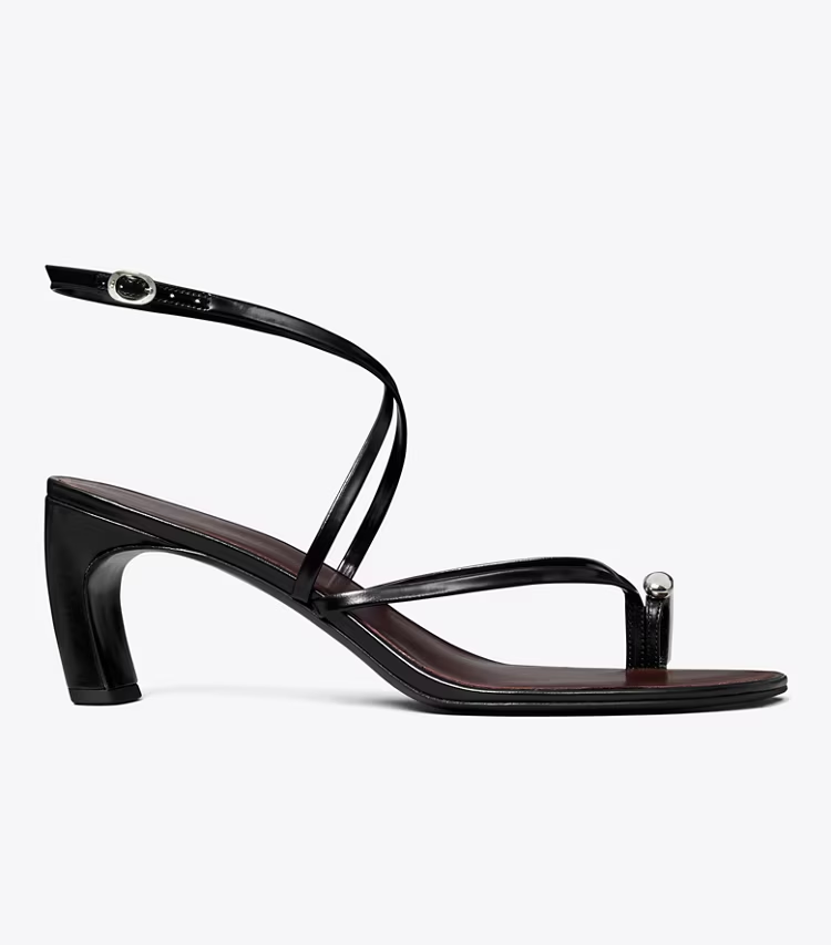Pierced Multi-Strap Heeled Sandal - Image 3