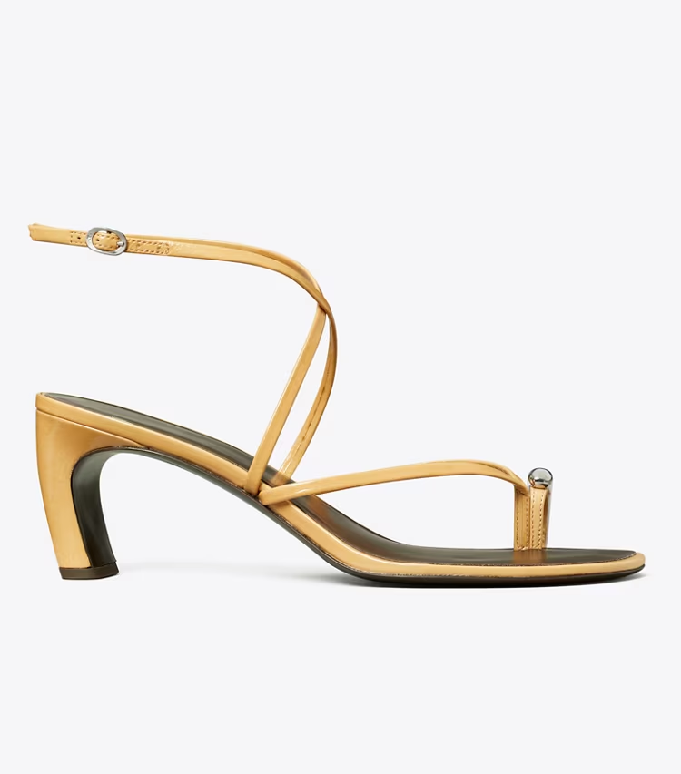Pierced Multi-Strap Heeled Sandal - Image 3