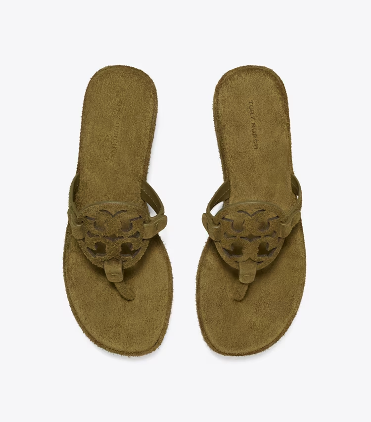 Miller Suede Wedge Sandal - Image 4