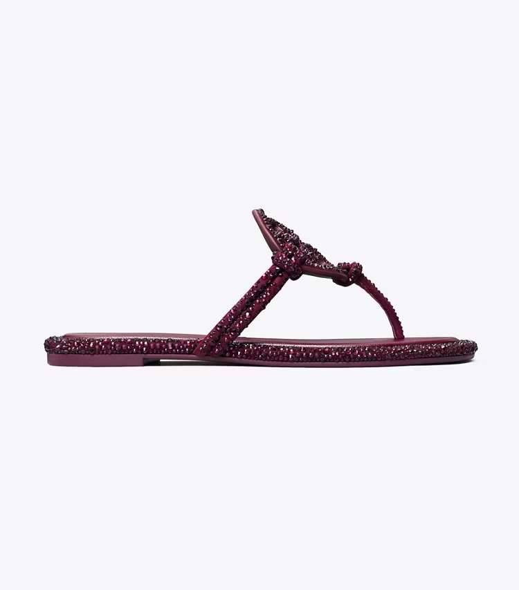 Miller Crystal Knotted Sandal - Image 3