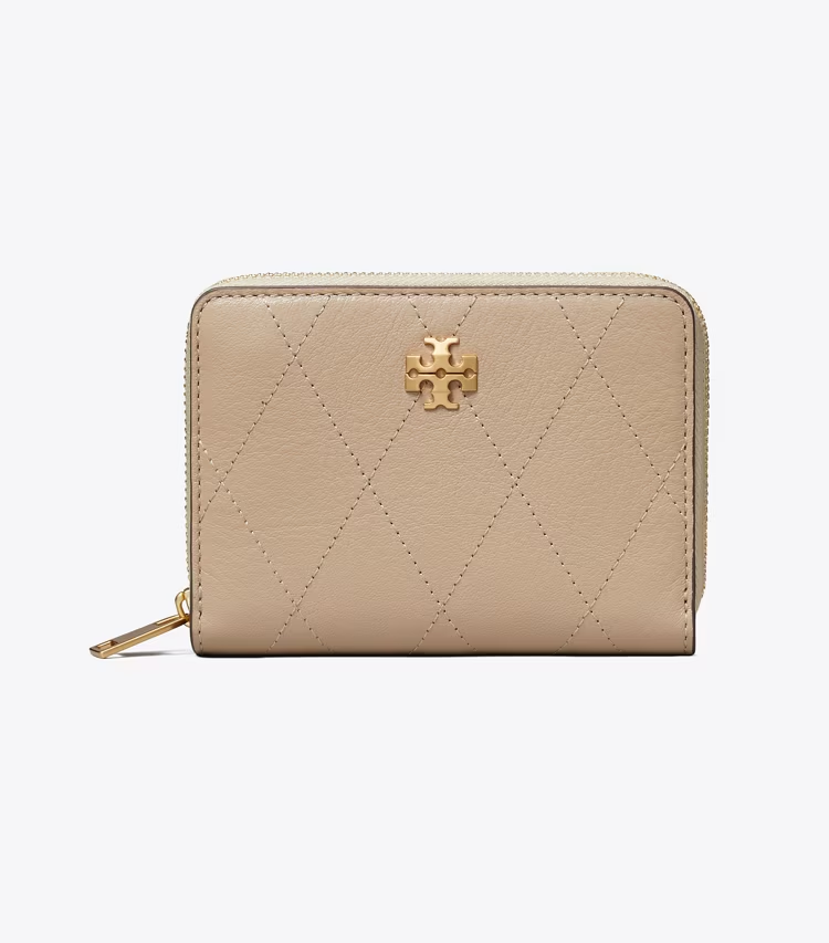Small Charlie Quilted Zip-Around Wallet - Image 2