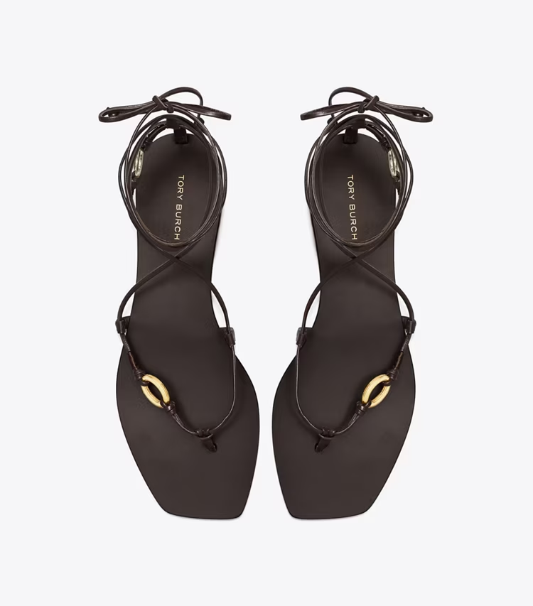 Linked Lace-Up Sandal - Image 4