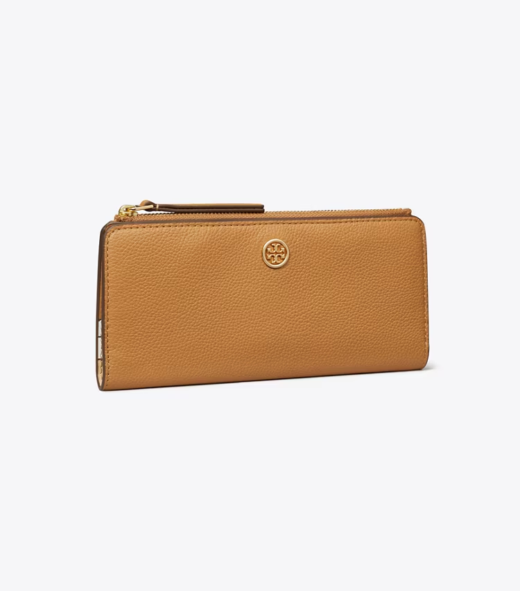 Robinson Pebbled Zip Slim Wallet