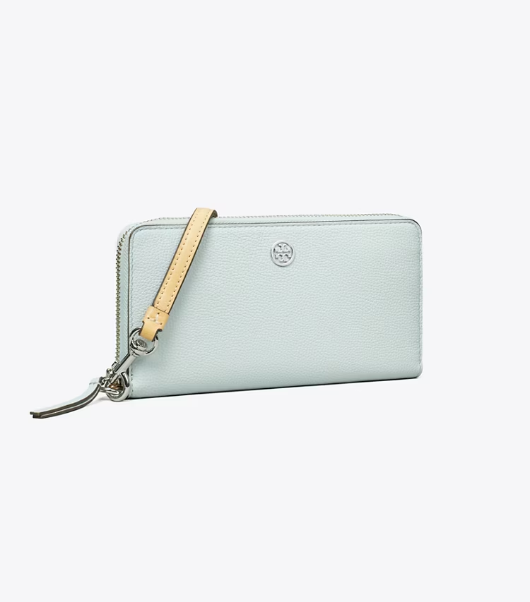 Robinson Pebbled Zip Continental Wallet
