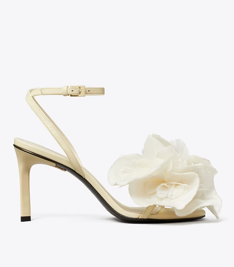 Flower Heeled Sandal - Image 3