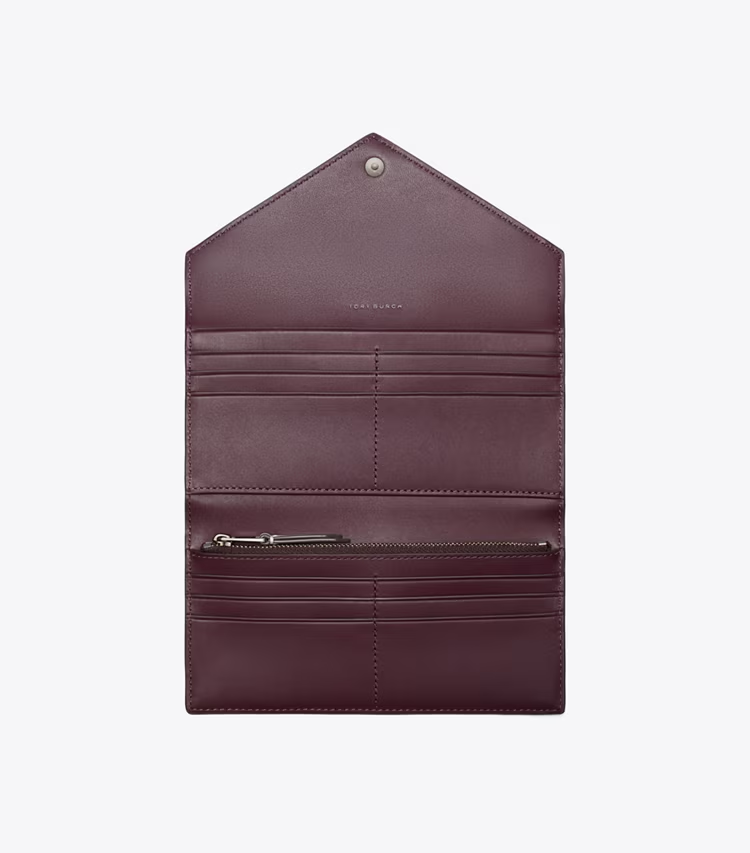 Long Colorblock Envelope Wallet - Image 3