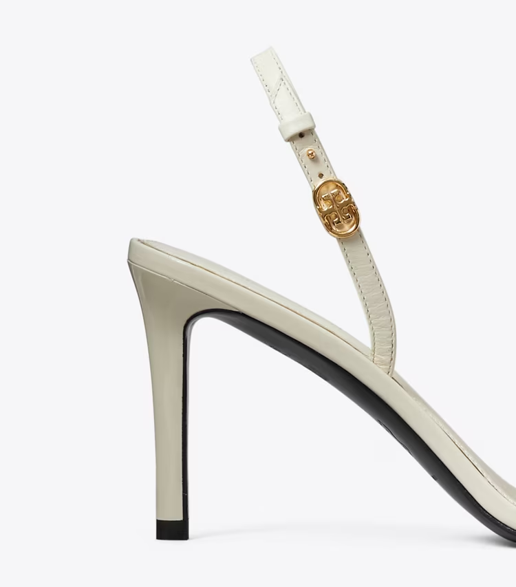 Double T Buckle Heeled Sandal - Image 4
