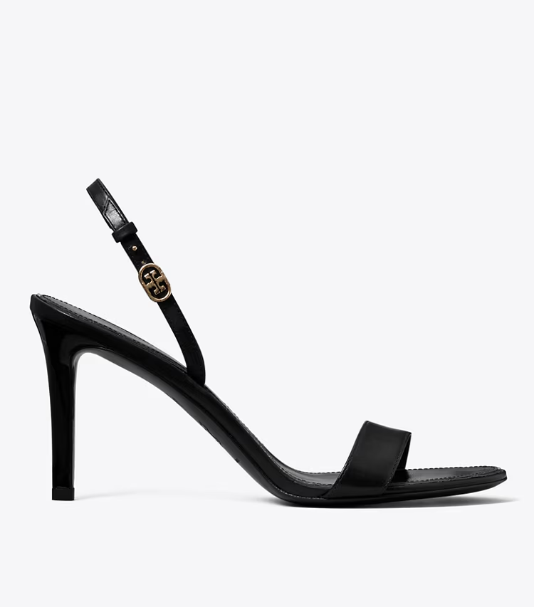 Double T Buckle Heeled Sandal - Image 3