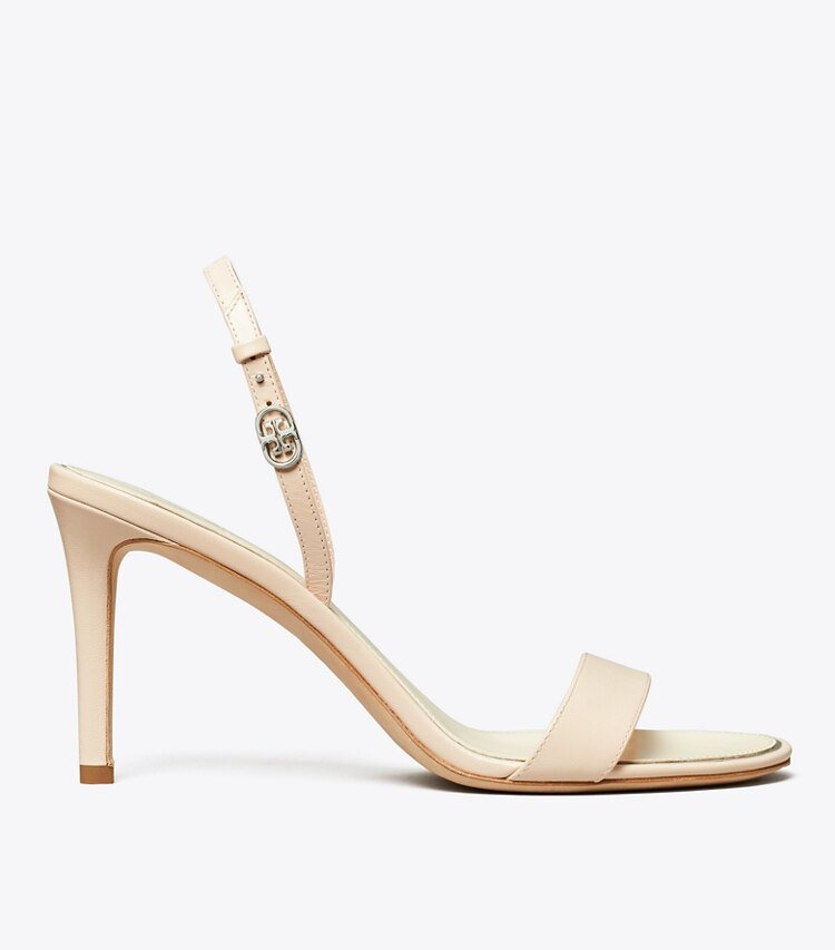 Double T Buckle Heel Sandal - Image 2