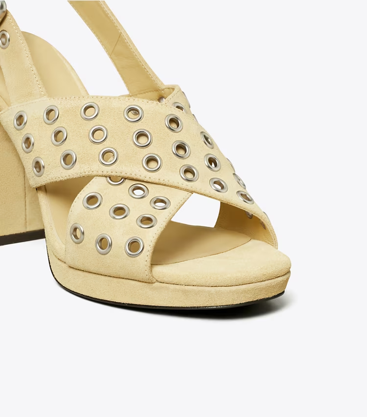 Cross-Band Heeled Sandal - Image 4